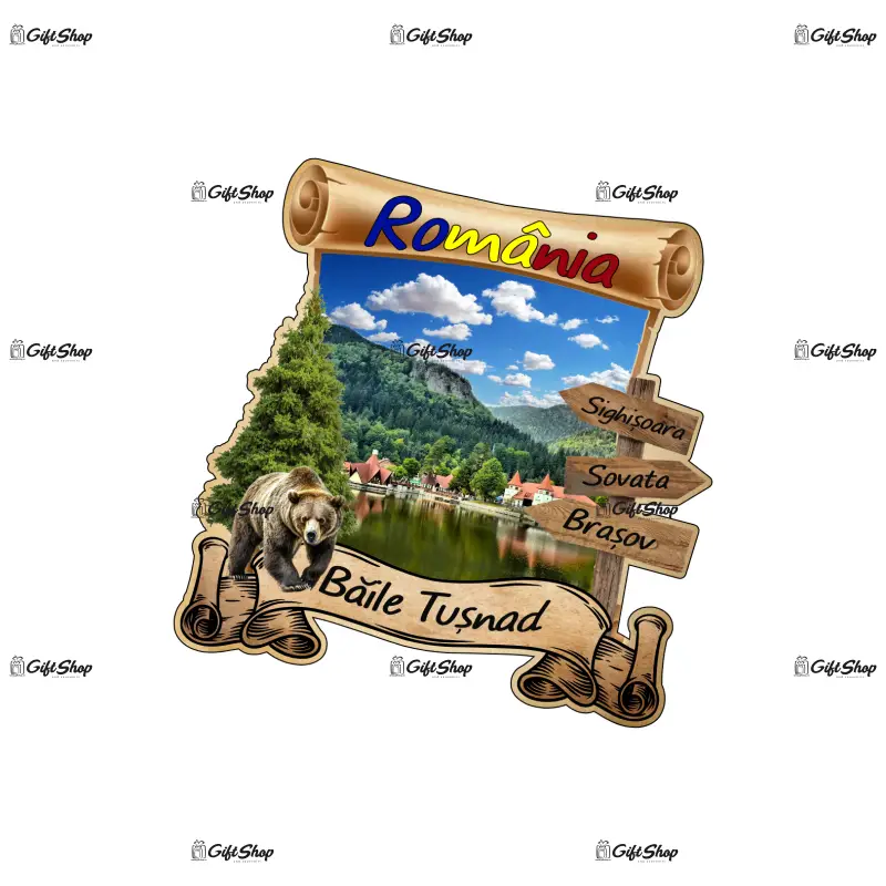 Baile tusnad, romania, magnet papirus, model mgs 215